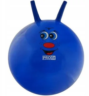 ProFit Piłka Do Skakania Z Uchwytami 65 CM Blue - Piłki do ćwiczeń - miniaturka - grafika 2