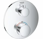 Baterie podtynkowe - Grohe 24076000 GROHTHERM TERMOSTATYCZNA BATERIA PRYSZNICOWA DO OBSŁUGI DWÓCH WYJŚĆ WODY - miniaturka - grafika 1