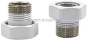 Akcesoria grzewcze - Varioterm Złączka GW 3/4 x R 1/2 na oring - biały M869B002060 - miniaturka - grafika 1
