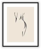Obrazy i zdjęcia - Dekoria Obraz Nude Line I 40 x 50 cm 40 x 50 cm 183-055-00 - miniaturka - grafika 1