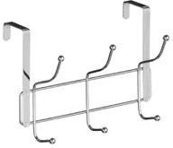 Wieszaki i stojaki - Premier Housewares Premier Housewares 6 haczyków na drzwi wieszak - chrom 0509727 - miniaturka - grafika 1