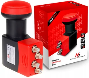 Konwerter Sat Quad 4K Cyfrowy Polsat Canal+ Orange - Konwertery satelitarne - miniaturka - grafika 4