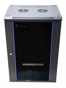 ExtraLink Wisząca 19"" 15U 600x450mm czarna (EX.14329) - Szafy rack - miniaturka - grafika 2