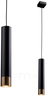 Amplex LAMPA wisząca EIDO 0340 metalowa OPRAWA okrągła tuba sopel zwis patyna czarny 0340 - Lampy sufitowe Amplex LAMPA wisząca EIDO 0340 metalowa OPRAWA okrągła tuba sopel zwis patyna czarny 0340 - Lampy sufitowe - miniaturka - grafika 1