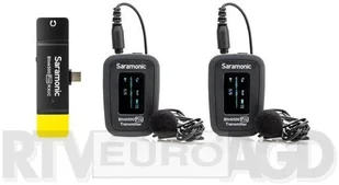 Saramonic Zestaw do bezprzewodwej transmisji dźwięku Blink500 Pro B6 RXUC + TX + TX) - Kamery cyfrowe - akcesoria - miniaturka - grafika 2