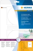 Etykiety do drukarek - Herma Inkjet CD-Etiketten A4 wei 116 mm Papier 50 St. - 4850 - miniaturka - grafika 1