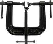 Inne urządzenia budowlane - Yato ŚCISK ŚRUBOWY POTRÓJNY 62 X 62 MM 2,5"X 2,5" - miniaturka - grafika 1