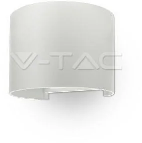 v-tac Oprawa Ścienna Kinkiet 6W V-TAC Góra/Dół Regulowany Czarny Okrągły IP65 Bridgelux VT-756 4000K 660lm - Lampy ścienne - miniaturka - grafika 2