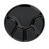Miski i półmiski - Kela Annelie Czarny Półmisek Talerz Do Fondue Ceramiczny - miniaturka - grafika 1