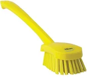 Inne - Vikan vikan langstielige szczotka do mycia, twarda, rożne. Kolory, żółty 41866 - miniaturka - grafika 1