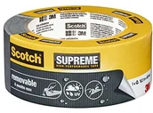 Taśmy klejące - Scotch Supreme', 41031848 - srebrna ultramocna taśma klejąca, po zdjęciu nie pozostawia kleju, wymiary 48 mm X 18,2 m 41031848 - miniaturka - grafika 1