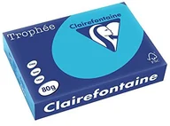 Papier do drukarek - Unbekannt Clairefontaine Trophée  ryzę na papier, 80 G/M, 500 arkuszy, niebieski 1976 - miniaturka - grafika 1