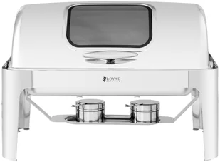 Royal Catering Podgrzewacz na pastę GN 1/1 8,5 l 2 pojemniki okienko RCCD-RT5_9L - Inne urządzenia gastronomiczne - miniaturka - grafika 5