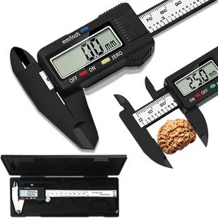 SUWMIARKA ELEKTRONICZNA CYFROWA POMIAROWA LCD - Suwmiarki i mikrometry SUWMIARKA ELEKTRONICZNA CYFROWA POMIAROWA LCD - Suwmiarki i mikrometry - miniaturka - grafika 1