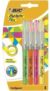 BIC Zakreślacz Highlighter flex WIKR-1051982 - Flamastry - miniaturka - grafika 3