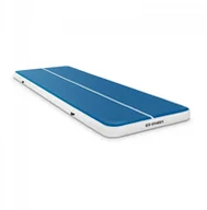 Maty do ćwiczeń - GYMREX Nadmuchiwana mata gimnastyczna Airtrack - 600 x 200 x 20 cm - niebiesko-biała  10230115 GR-ATM9 - miniaturka - grafika 1