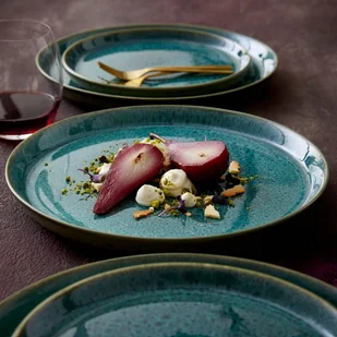 Bitz Bitz GASTRO Talerz Obiadowy 27 cm 6 Szt. Czarny - Środek Granatowy 821253 - Talerze - miniaturka - grafika 8