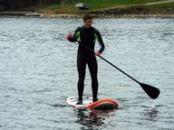 Deski SUP i akcesoria - VIAMARE Deska SUP VIAMARE SUP Board 300 orange długość 300 cm wyporność 120 kg - miniaturka - grafika 1