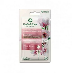 Herbal Care Peeling drobnoziarnisty KWIAT MIGDAŁOWCA 2x5ml - Peelingi i scruby do twarzy - miniaturka - grafika 2