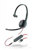 Słuchawki - Poly Blackwire C3215 czarna - miniaturka - grafika 1