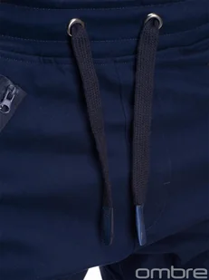 Ombre Clothing Spodnie P389 - GRANATOWE - Spodnie męskie - miniaturka - grafika 6