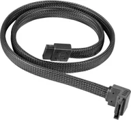 Kable komputerowe i do monitorów - Silverstone CP08 kabel SATA 0,5 m Czarny - miniaturka - grafika 1