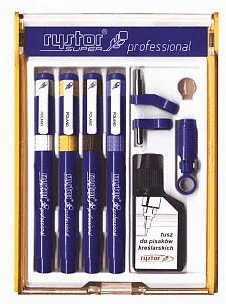 Rystor Rapitograf komp.4 PROFESSIONAL RYSTOR 114-000 - Akcesoria kreślarskie - miniaturka - grafika 2