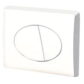 Przyciski spłukujące - Przycisk do stelaża K-50 biały  PRZ BI-K50 AB - miniaturka - grafika 1