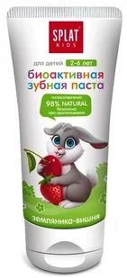 Splat Kids Truskawka+ wiśnia - Naturalna pasta do zębów dla dzieci 2-6 lat, 50 ml Pas000124 - Pasty do zębów - miniaturka - grafika 6