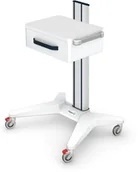 Meble i wyposażenie gabinetów medycznych - Ztm Tech-med AP-5 EP stolik-wózek pod aparaty medyczne uniwersalny AP-5 EP (AP1-01-S(1)-90-ABS3-000) - miniaturka - grafika 1