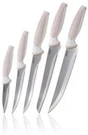 Noże kuchenne - Banquet 5-częściowy komplet noży Trinity, kremowy - miniaturka - grafika 1