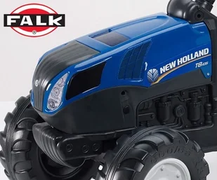 Falk Traktor New Holland Z Przyczepą - Jeździki dla dzieci - miniaturka - grafika 6