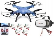 Drony - Syma X5HW niebieski - miniaturka - grafika 1