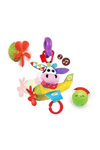 Yookidoo Yookidoo, zawieszka do wózka Muzyczny Samolot Krowa - Zawieszki dla dzieci i niemowląt - miniaturka - grafika 4