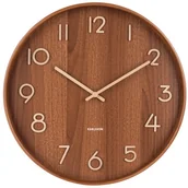 Zegary - Karlsson Zegar ścienny Pure large dark basswood by KA5810DW - miniaturka - grafika 1