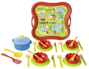 Zestaw obiadowy duży - Zabawki i gry sportowe - miniaturka - grafika 2