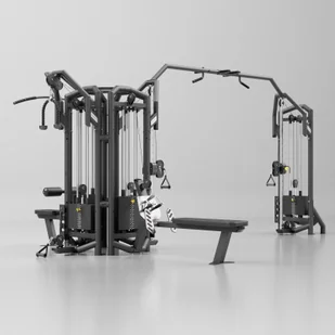 UpForm Wieża 5-stanowiskowa UF-T003 - UpForm UF-T003-k2t4 - Atlasy do ćwiczeń - miniaturka - grafika 2