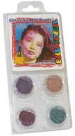 Pozostałe kosmetyki - Eulenspiegel Profi-Schminkfarben GmbH Eulenspiegel 908051  brokatem zestaw Pink Beauty, 4 kolorów Eulenspiegel 908051 - miniaturka - grafika 1