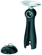 Korkociągi i otwieracze - Peugeot Korkociąg z przecinaczem folii Salma, czarny - miniaturka - grafika 1