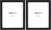 Ramki na zdjęcia - AmazonBasics Photo Frame | 8" x 10", Black, 2-Pack 1010886-040-A60 - miniaturka - grafika 1