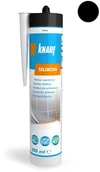 Silikony - Silpac Knauf Knauf sanitarny czarny 280 ml - miniaturka - grafika 1