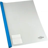 Artykuły biurowe - Hasta Skoroszyt Pp A4 Zacisk Olbl niebieski Fol A 12 - miniaturka - grafika 1