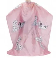 Peleryny fryzjerskie - Poniks PONIKS Peleryna dziecięca różowa - miniaturka - grafika 1