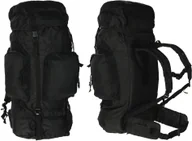 Plecaki - Wojskowy Plecak Recon 88 L ze Stelażem - Czarny - miniaturka - grafika 1