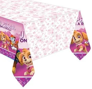 Amscan Obrus foliowy różowy Psi Patrol 137 x 274 cm - Urodziny dziecka - miniaturka - grafika 3