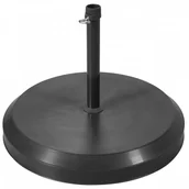 Poduszki ogrodowe - Doppler Betonowa podstawa pod parasol 20 kg czarna - miniaturka - grafika 1