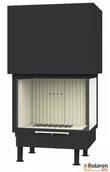Wkłady kominkowe - Robiren Wkład kominkowy Robiren AIR 12 Corner Lift P Simplex - miniaturka - grafika 1