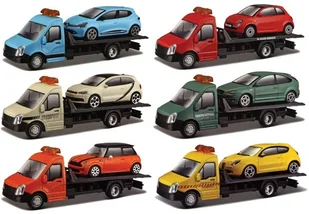 Bburago Street Fire Laweta Mix 1:43 GXP-623160 - Kolekcjonerskie modele pojazdów - miniaturka - grafika 2