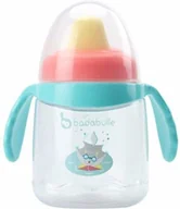 Kubki dla dzieci - Badabulle badabulle b005002 trinklernbe Cher, z miękkim szczęka z silikonu, z ergonomicznie ukształtowanymi uchwytami do picia, tropfischer, 6 miesięcy Plus, wielokolorowy  wielokolorowa - miniaturka - grafika 1