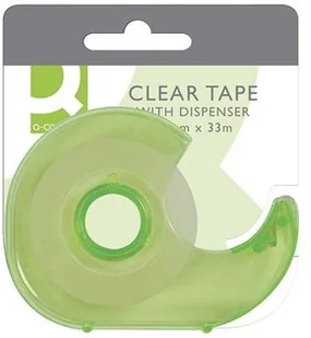 Q-Connect Taśma biurowa z dyspenserem 19mm, 33m, mix kolorów KF27009 - Taśmy klejące - miniaturka - grafika 3